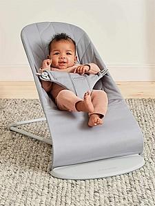 Leagan BabyBjorn Bliss Gri deschis, bumbac