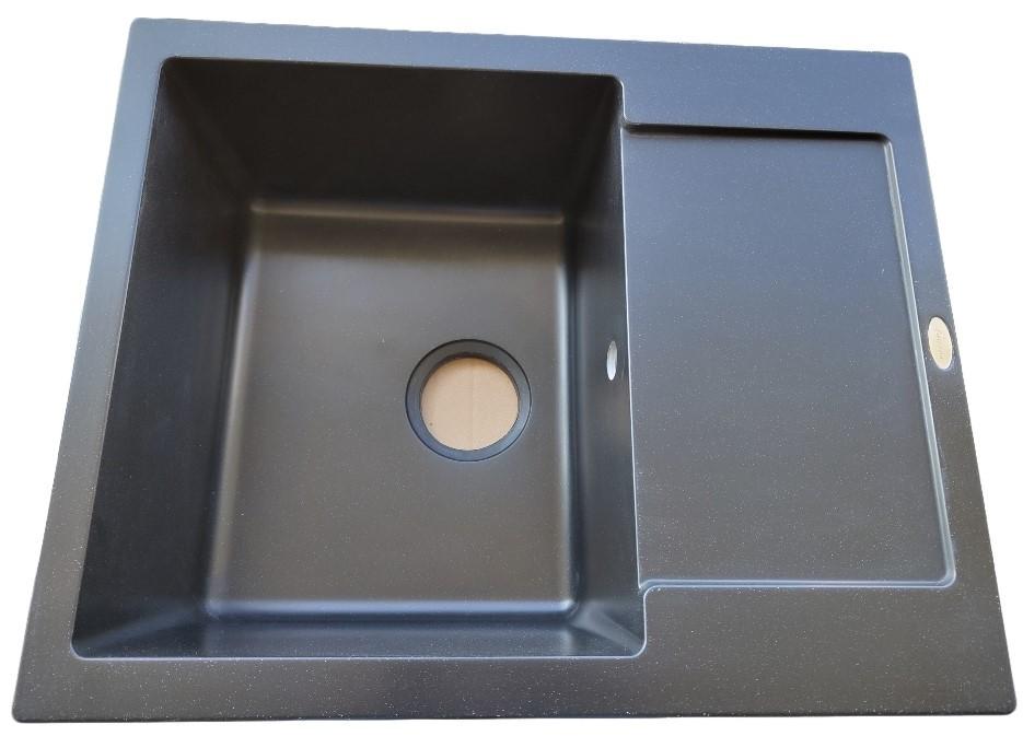 Chiuveta de bucatarie Tornado SOFIA 620x500 Obsidian