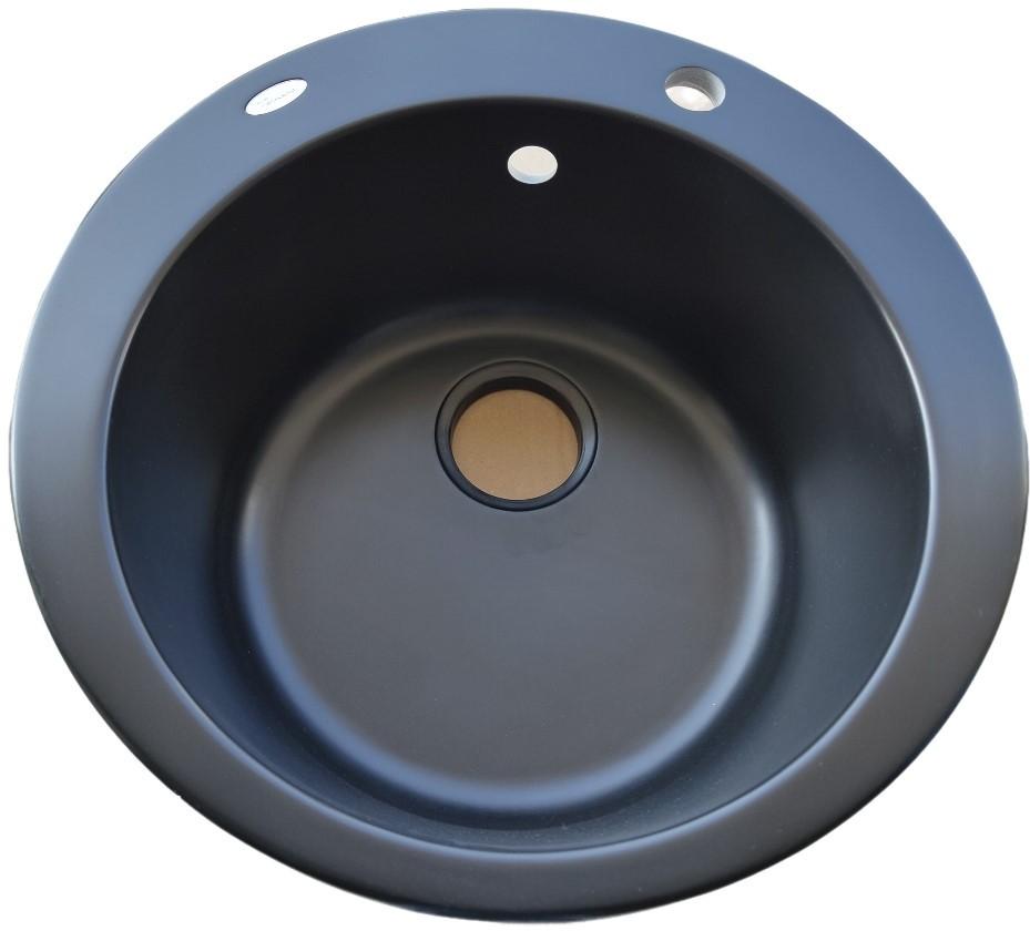 Chiuveta de bucatarie Tornado SOLEI D 500 Black