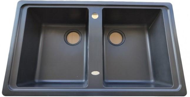 Chiuveta de bucatarie Tornado OLIVIA 860x500 Black