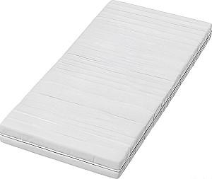 Pat copii Acma Meble Acma II 80x180 bariera/saltea 7cm Alb/Gri