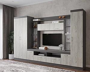 Living ML Mobila ML-2 Antracit/Stejar Craft Alb