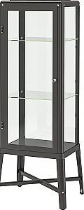 Dulap cu vitrina IKEA Fabrikor 57x150 Gri Inchis