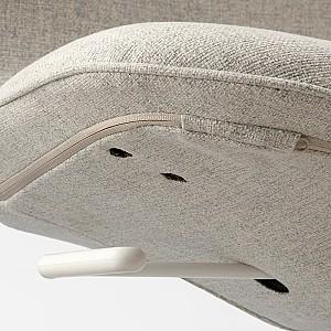 Fotoliu de birou IKEA Langfjall Gunnared Bej/Alb