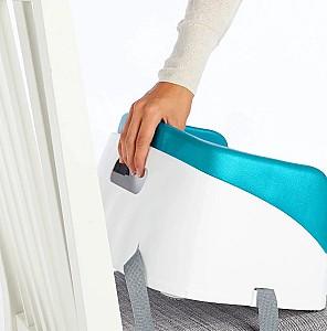 Scaun de masa simplu Ingenuity Toddler SmartClean Peacock Blue