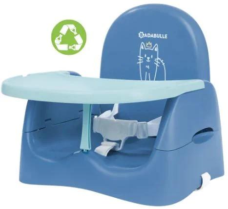 Scaun de masa simplu Badabulle Nomad Albastru cu Pisicuta pliabil