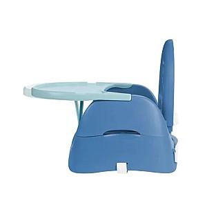 Scaun de masa simplu Badabulle Nomad Albastru cu Pisicuta pliabil