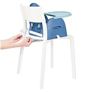 Scaun de masa simplu Badabulle Nomad Albastru cu Pisicuta pliabil