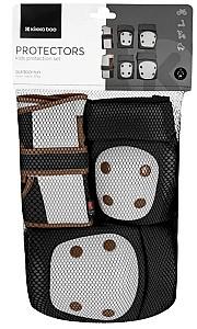 Echipament de protectie Kikka Boo pentru genunchi si coate Black