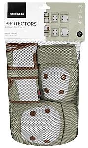 Echipament de protectie Kikka Boo pentru genunchi si coate Army Green