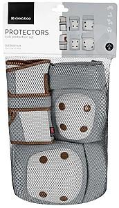 Echipament de protectie Kikka Boo pentru genunchi si coate Grey
