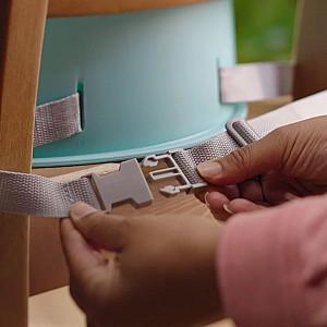 Scaun de masa simplu Ingenuity My Spot Easy-Clean Teal