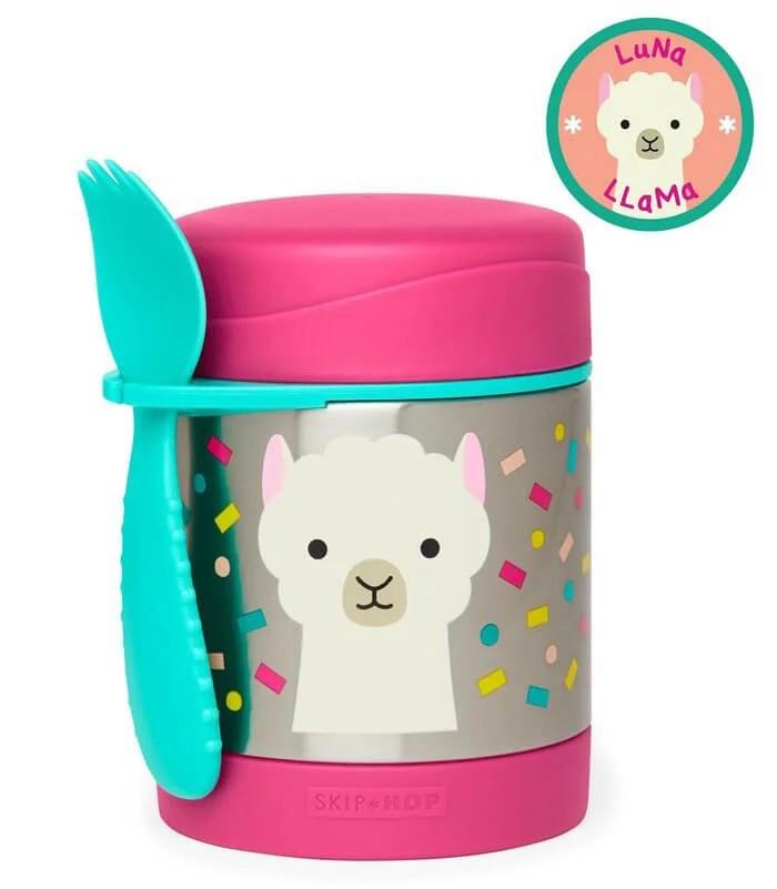 Set de recipiente alimentare Skip Hop Zoo Lama