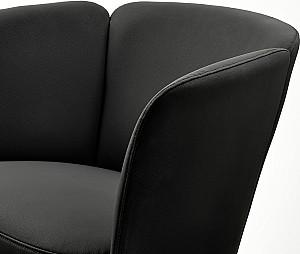 Fotoliu IKEA Herrakra/Skulsta Negru