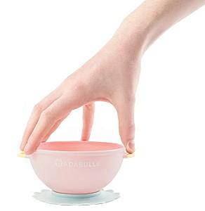 Bol Badabulle Set 5 boluri si 3 lingurite colorate