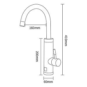 Încălzitor instantaneu electric Mat|eco Rovus (118454)