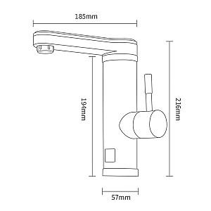 Încălzitor instantaneu electric Mat|eco Rovus (118455)