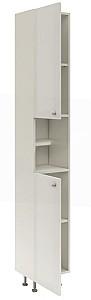 Dulap penal Haaus Zaria 2U 300 Alb/Alb Lucios