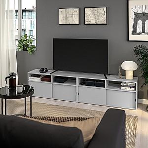 Tumba pentru televizor IKEA Spiksmed 194x32x44 Gri Deschis