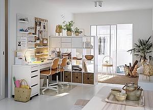 Masa de birou IKEA Micke 142x50 (Alb)