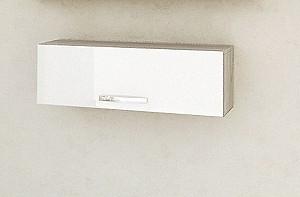 Raft de perete PS MX-90 stejar cortona/alb