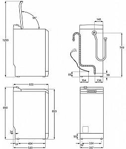 Masina de spalat Electrolux EW6TN5261F