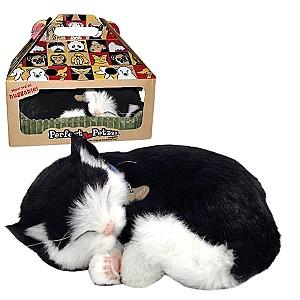 Jucarie de plus Perfect Petzzz Pisicuța neagră-albă 92-06