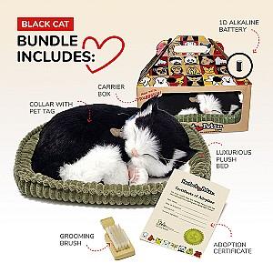 Jucarie de plus Perfect Petzzz Pisicuța neagră-albă 92-06