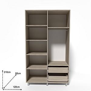 Dulap Smartex N11 120cm Stejar Deschis