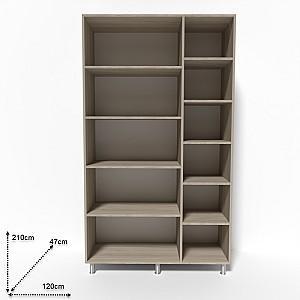 Dulap Smartex N9 120cm Stejar Deschis
