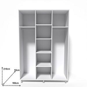 Dulap Smartex N8 160cm Stejar Deschis