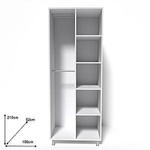 Dulap Smartex N7 100cm Alb