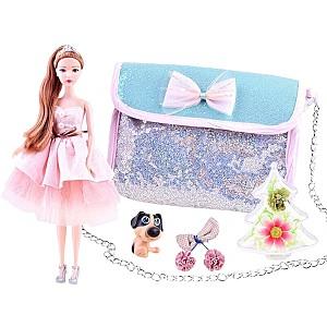  Essa Toys păpușa Emily cu accesorii + geanta QJ096