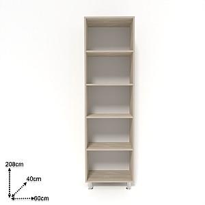 Dulap Smartex N4 60cm Light Oak/White