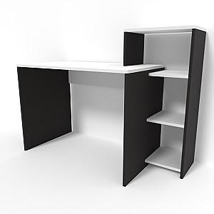 Masa de birou Smartex M2 110 Alb/Negru