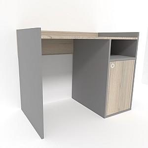 Masa de birou Smartex Tab Classic 110 Grafit/Stejar Deschis