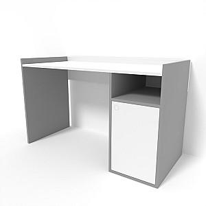 Masa de birou Smartex Tab Classic 110 Alb/Grafit