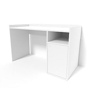 Masa de birou Smartex Tab Classic 100 Alb