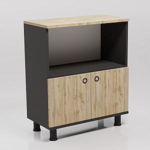 Comoda Smartex Printer Black/Dark Oak