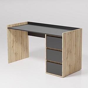 Masa de birou Smartex Home (120cm) Black/Dark Oak