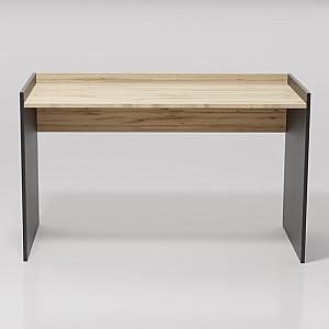 Masa de birou Smartex Tab (130cm) Black/Dark Oak