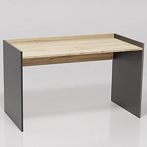 Masa de birou Smartex Tab (130cm) Black/Dark Oak