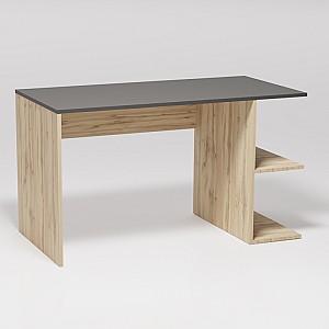 Masa de birou Smartex Comp (110cm) Black/Dark Oak