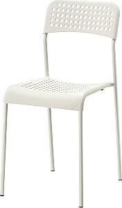 Set de masa si scaune IKEA Melltorp/Adde 75cm 1+2 Alb