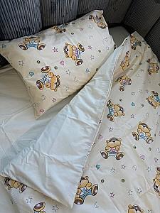 Lenjerie de pat TEP Tepik 140х105 cm Bears on Beige