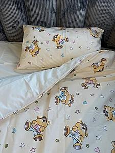 Lenjerie de pat TEP Tepik 140х105 cm Bears on Beige