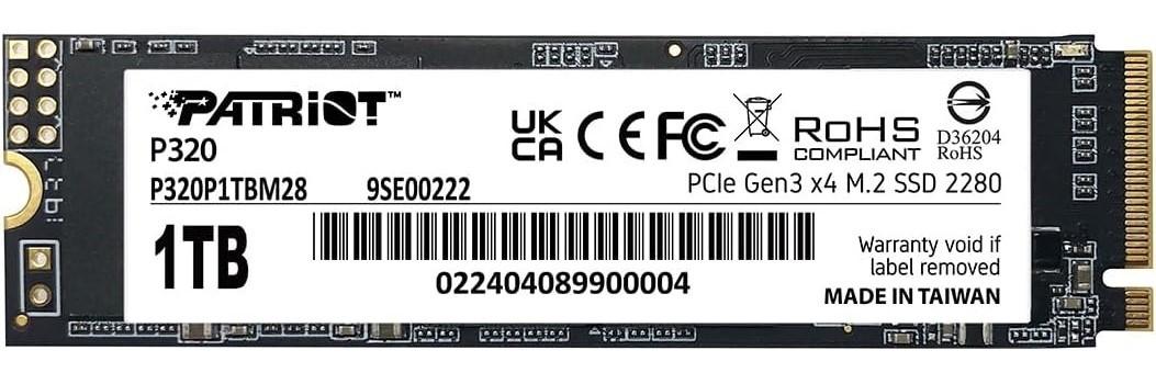 SSD PATRIOT P320 1TB (P320P1TBM28)