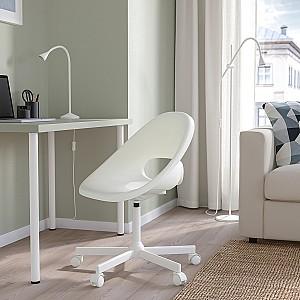 Fotoliu de birou IKEA Loberget/Malskar (Alb)