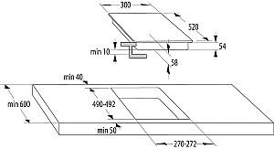 Plita incorporabila electrica Gorenje GI3201SYBSC Black