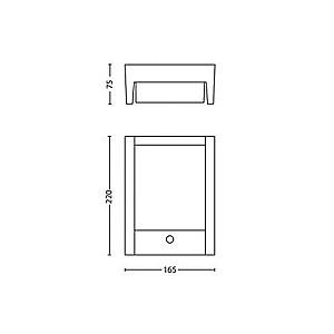 Aplica Philips Arbour 6W 600Im